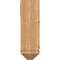 Ekena Millwork Funston Arts and Crafts Smooth Bracket w/ Offset Brace, Western Red Cedar, 7 1/2"W x 24"D x 24"H BKT0806X24X24FST03SWR - alternate 4